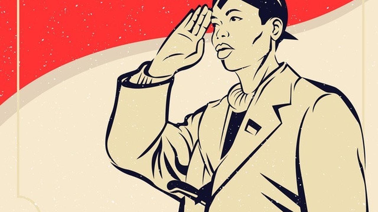Ilustrasi pahlawan nasional, Jenderal Soedirman