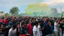 Tiga poin dibutuhkan Persija untuk tetap berada di jalur juara. Mereka saat ini ada di urutan ketiga dengan 39 poin, terpaut sepuluh angka dari Persib Bandung selaku pemuncak klasemen Liga 1 musim ini. (Bola.com/M Iqbal Ichsan)