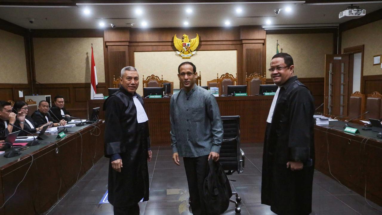 FOTO: Nadiem Makarim Hadiri Sidang Dakwaan Kasus Digitalisasi Pendidikan