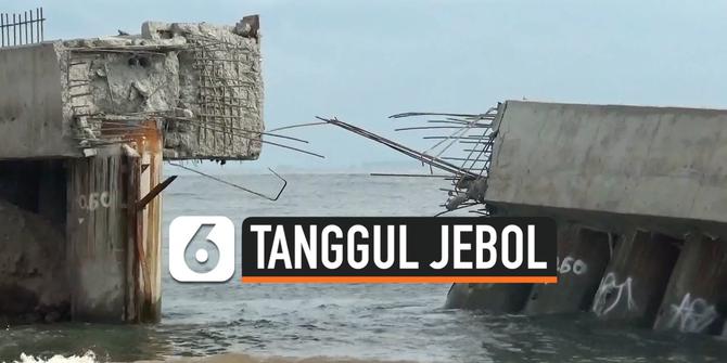 VIDEO: Tanggul Muara Baru Jebol, Anies Sebut Tanggung Jawab PUPR
