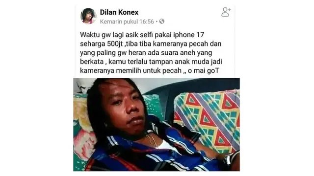 Curhatan Kocak di Facebook Ini Malah Bikin Geleng Geleng
