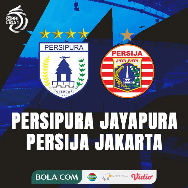 BRI Liga 1 - Persipura Jayapura Vs Persija Jakarta