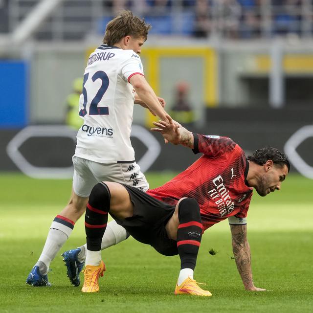 Hasil Liga Italia AC Milan VS Genoa