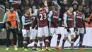 11. West Ham - 12 Menang 9 Seri 17 Kalah - 45 Poin. (EPA/Hannah McKay)