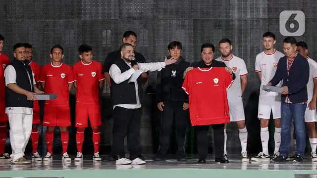 Timnas Indonesia Resmi Kenakan Jersey Baru di 2024