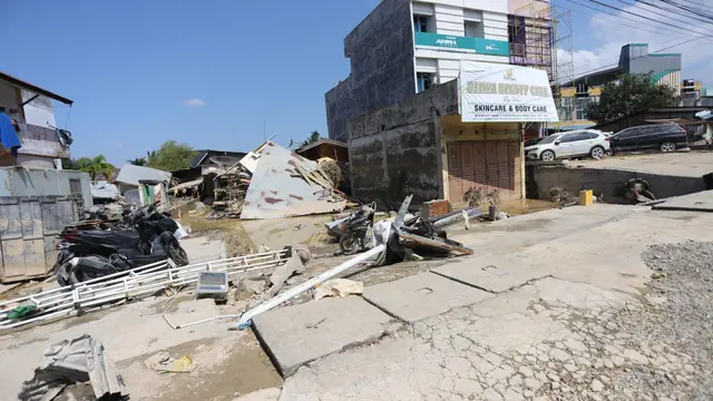 Kondisi terkini Aceh Tamiang porak poranda akibat banjir bandar