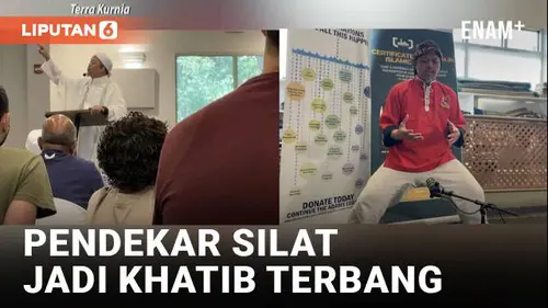 VIDEO: Pendekar Silat Jadi Khatib Terbang di Amerika