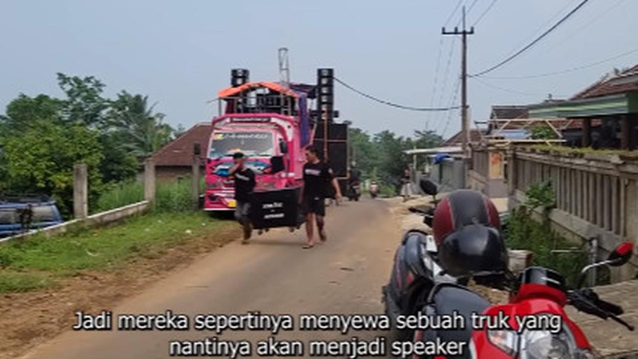 Mewah dan Megah ada Truk Sound Horeg