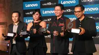 Peluncuran Lenovo Vibe K5 Plus. (Liputan6.com/ Agustinus Mario Damar)