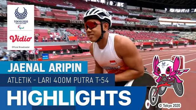 Berita Video, Jaenal Aripin Didiskualifikasi usai Mendahului Start di Paralimpiade Tokyo 2020