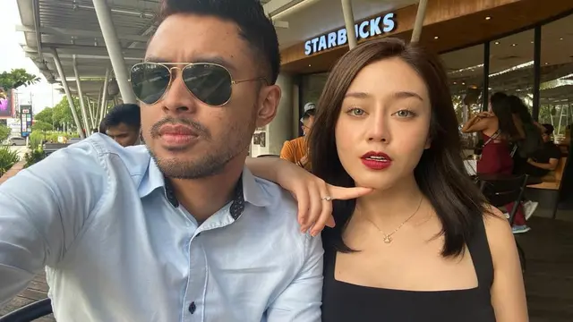 Arjuna Dewanto dan kekasihnya Tasya Revina