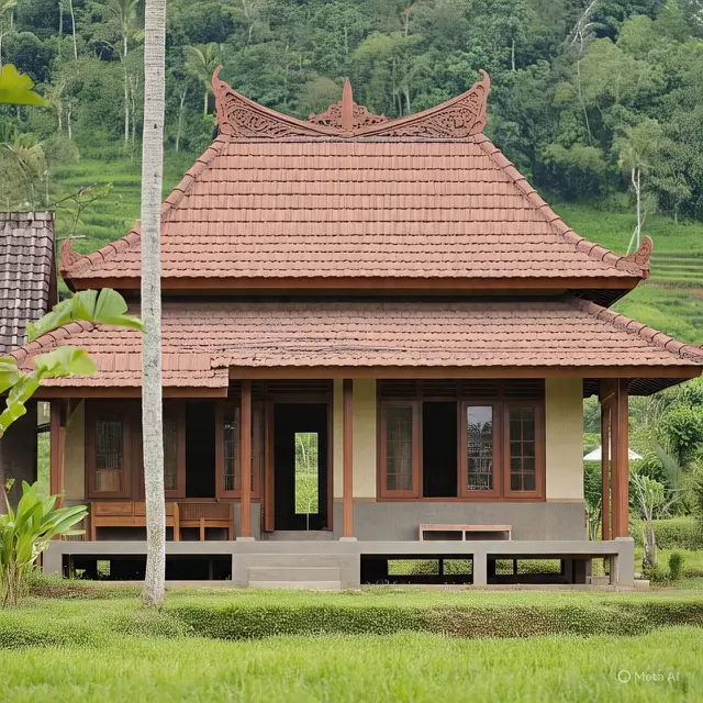 Rumah Sederhana di Kampung 3 Kamar Tidur