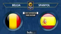 Persahabatan Internasional Belgia Vs Spanyol (Bola.com/Adreanus Titus)