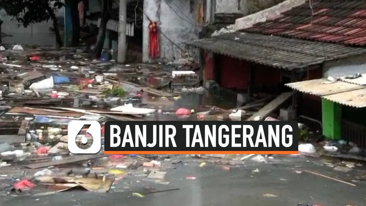 banjir tangerang surut thumbnail