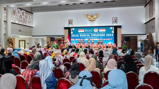 Internasional Bisnis Asosiasi (IBA) kembali menggelar acara halalbihalal dengan para Pekerja Migran Indonesia (PMI).