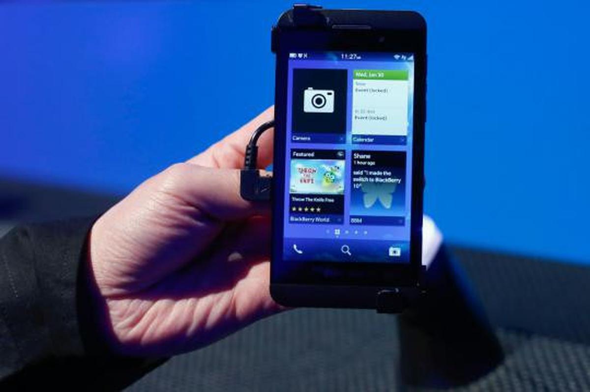 Dua handset anyar Blackberry 10