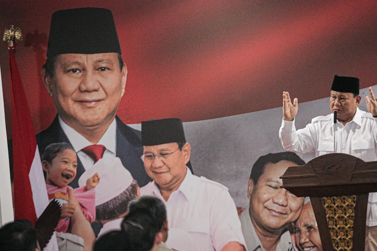 Prabowo Resmikan Kantor Badan Pemenangan Presiden Partai Gerindra