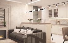 5 Desain Sekat Ruang Tamu dan Dapur yang Estetik, Inspirasi Rumah Modern 2025