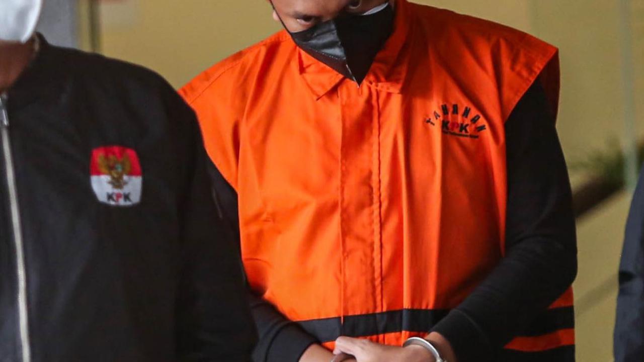 KPK akan menahan Bupati Sidoarjo, Jawa Timur, Ahmad Muhdlor Ali (AMA) alias Gus Muhdlor selama 20 hari pertama. (Liputan6.com/Angga Yuniar)