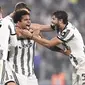 Juventus tampil beringas saat menjamu Empoli dalam laga Serie A 2022/2023 giornata 11 yang digelar di Stadion Allianz, Sabtu (22/10/2022). (Fabio Ferrari/LaPresse via AP)