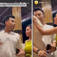 Rachel Vennya dan Niko Al Hakim (Dream/Instagram/@awkarin)