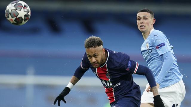 FOTO: Sejarah! Singkirkan PSG, Manchester City Kali Pertama Lolos ke Final Liga Champions - Neymar; Phil Foden