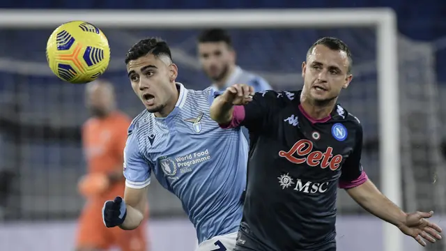 Foto Liga Italia: Lazio Tundukkan Napoli 2-0 di Olimpico