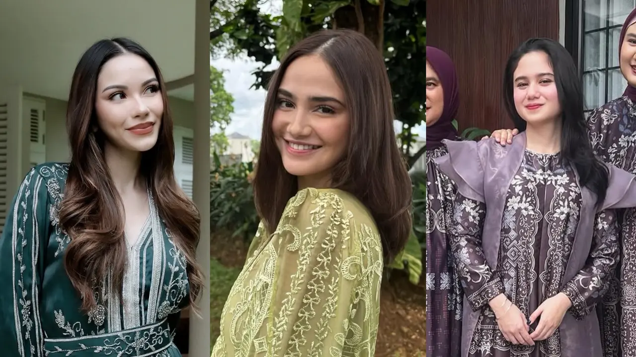 Adu Potret Cantik Alami Para Calon Mantu Maia Estianty di Hari Lebaran, Alyssa Daguise, Syifa Hadju, dan Tissa Biani