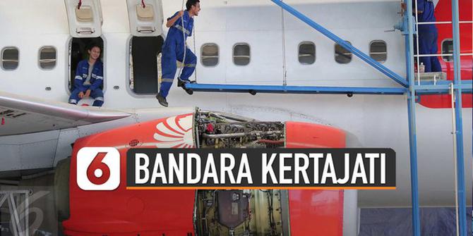 VIDEO: Sepi, Bandara Kertajati Jadi Bengkel Pesawat