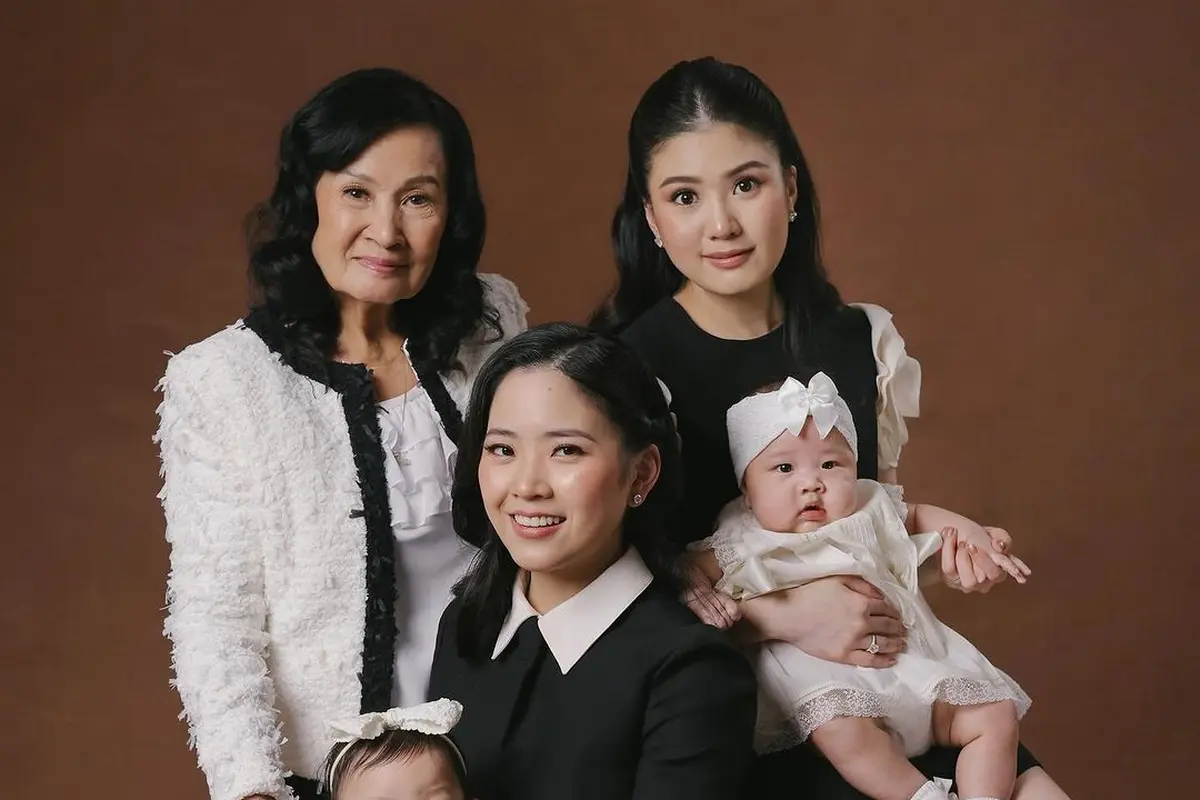 Potret ulang tahun ke-82 nenek Jessica dan Clarissa Tanoe (Sumber: Instagram/@jessicatanoe)