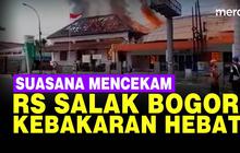 VIDEO: Detik-Detik RS Salak Bogor Kebakaran, Warga Kesal Petugas Damkar Lambat