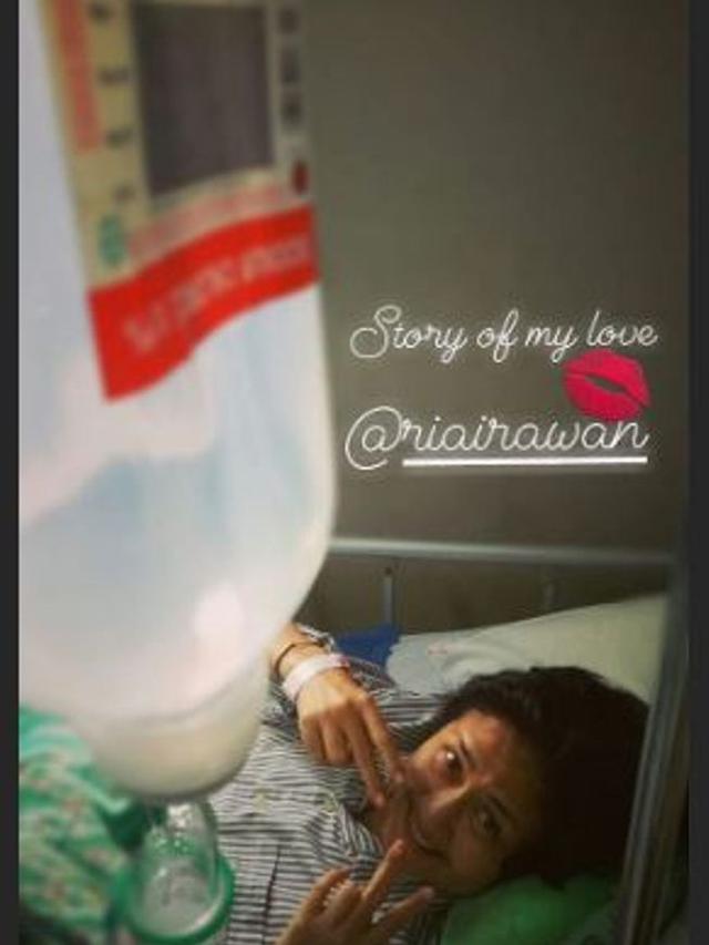 Ria Irawan (Foto: Instagram/@mayk_wongkar)