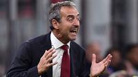 Pelatih AC Milan, Marco Giampaolo. (AFP/Miguel Medina)