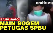 VIDEO: Detik-Detik Menegangkan Polisi Ciduk Bang Jago Penganiaya Petugas SPBU