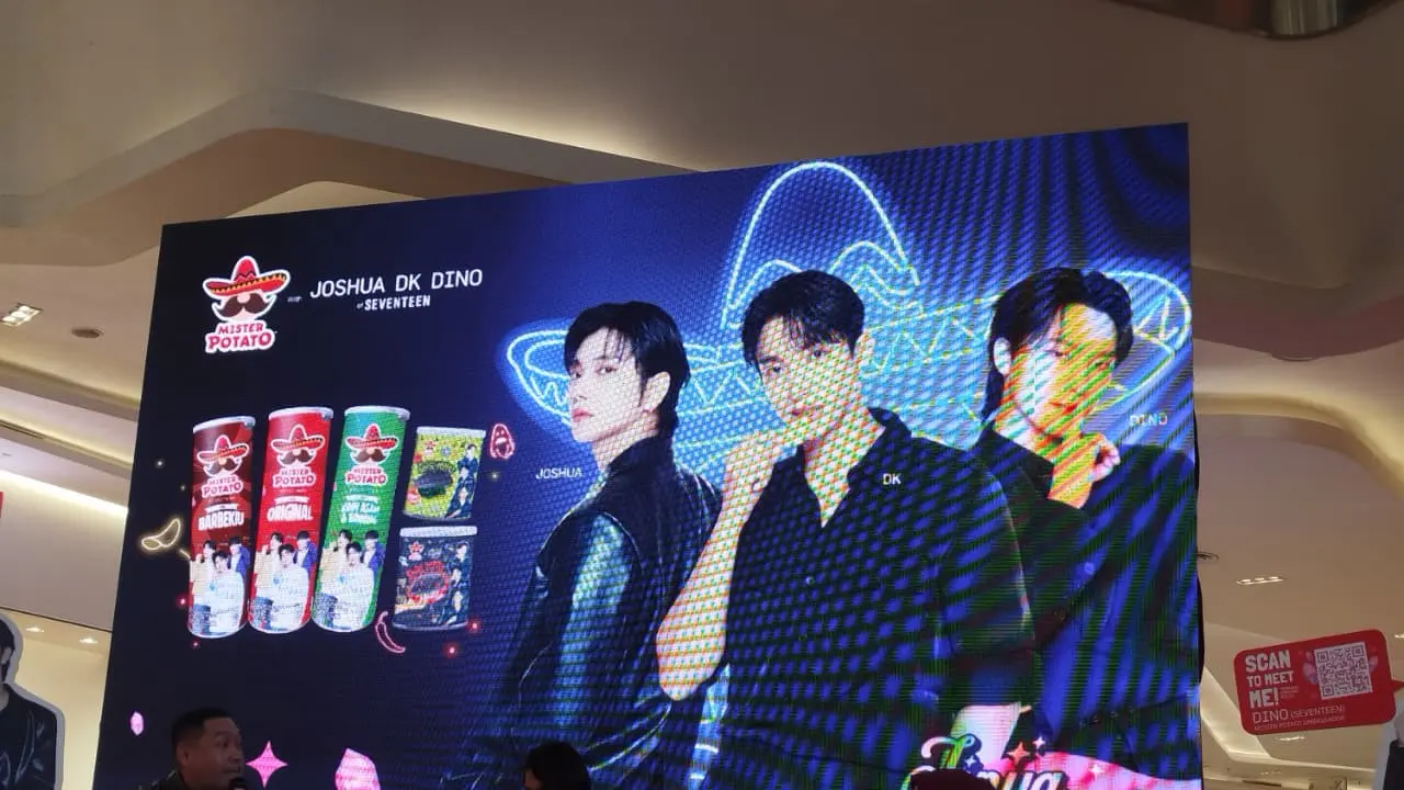 Member SEVENTEEN Hadir dalam Kolaborasi Bersama Snack
