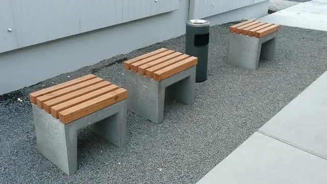 7 Desain Bangku Beton Taman yang Estetik, Ciptakan Kesan Sederhana Tapi Mewah
