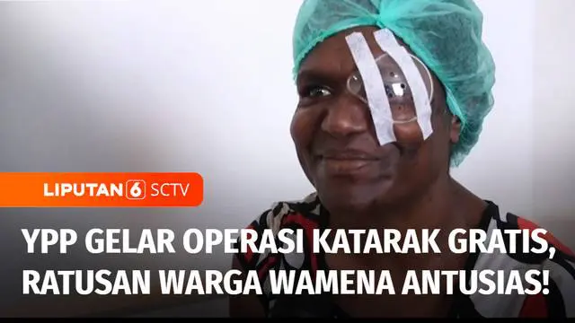 Ratusan warga Wamena Papua Pegunungan mendapatkan operasi katarak gratis dan ribuan sembako. Sebagian besar mereka terkena katarak karena hidup di honay, asap menjadi salah satu penyebab mereka katarak, bahkan beberapa di antaranya nyaris buta. YPP, ...