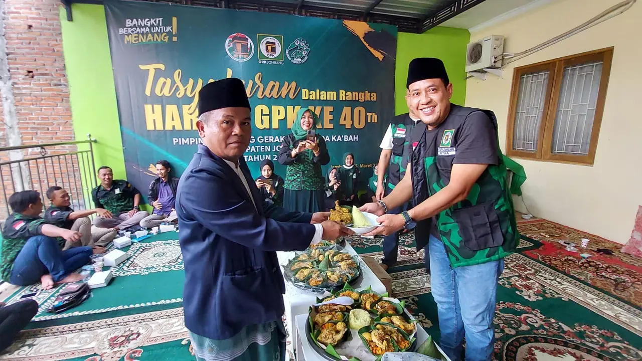 GPK Jombang menggelar syukuran harlah GPK ke-40 (Istimewa).