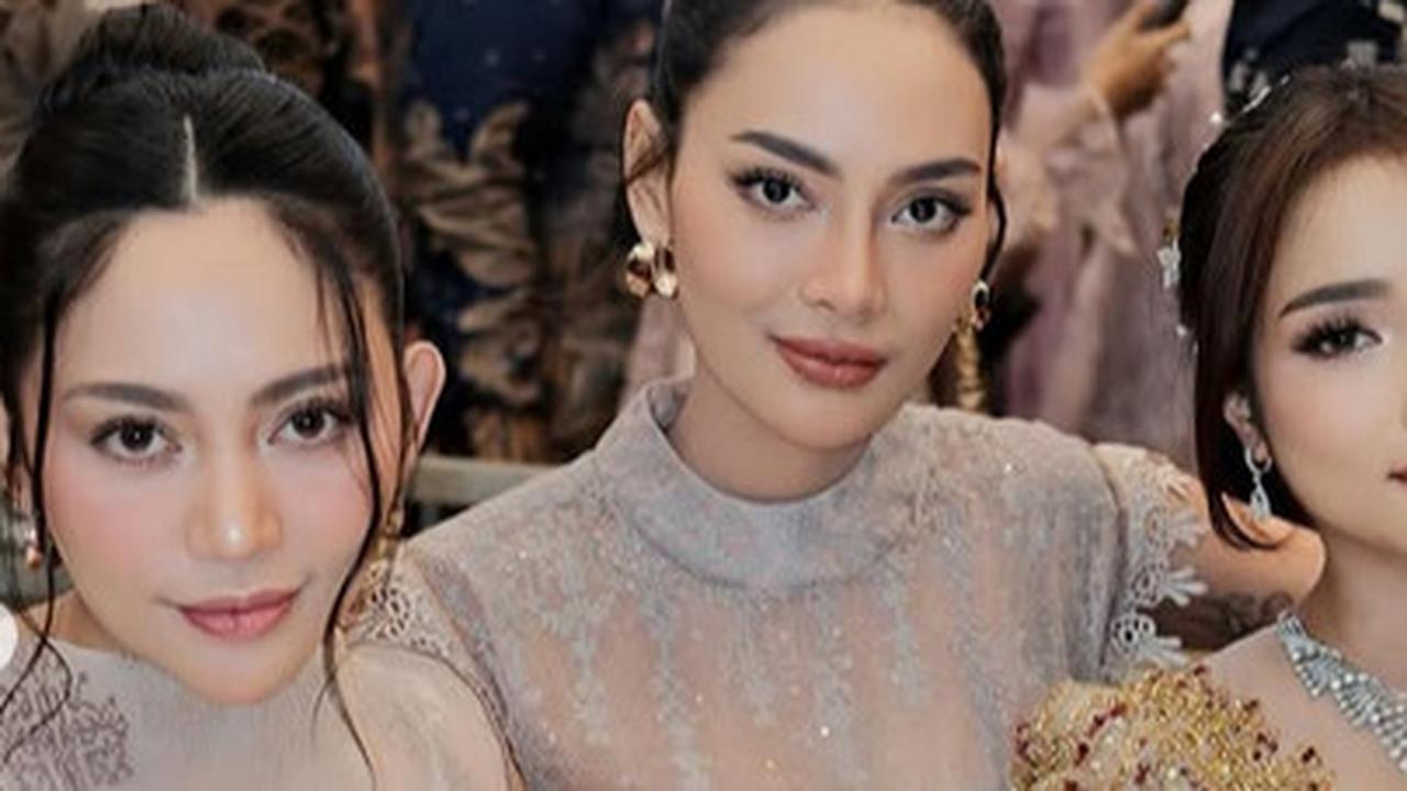 Visual Unreal Semua, Cantiknya Fuji, Rachel Vennya dan Erika Carlina di Pernikahan Frans Faisal