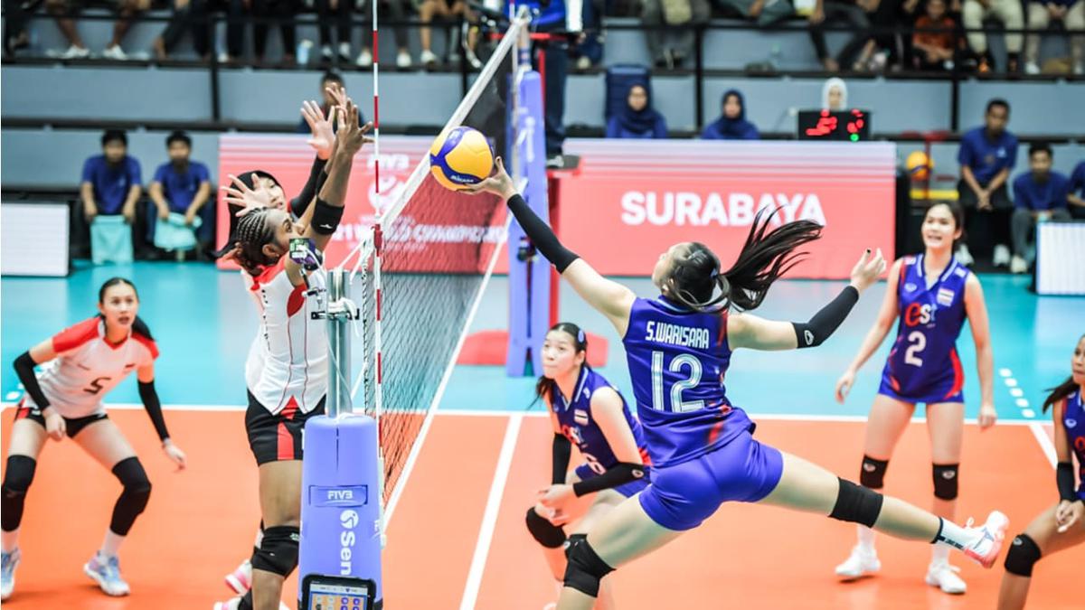 Hasil Kejuaraan Dunia Voli Putri U-21 2025: Indonesia Kalah dari Thailand