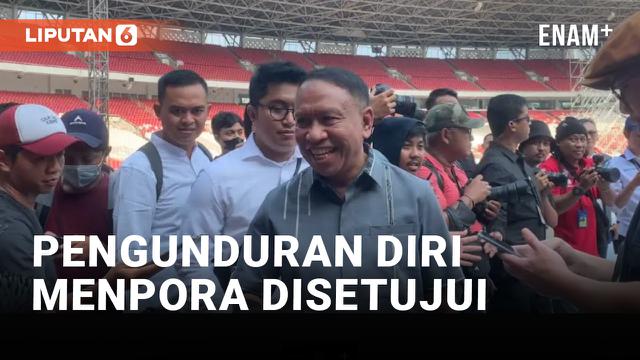 JOKOWI SETUJUI PENGUNDURAN DIRI MENPORA