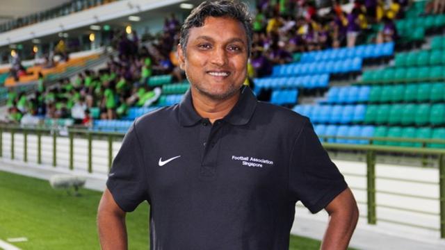 Pelatih Timnas Singapura Varadaraju Sundramoorthy