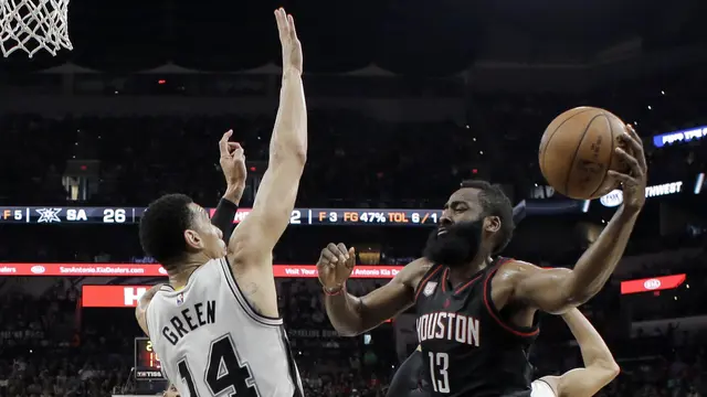 Pebasket Houston Rockets, James Harden
