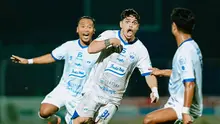 Penyerang PSIS Semarang, Rafinha (tengah), berhasil mencetak dua gol saat timnya bermain imbang 3-3 kontra Persiku Kudus di Stadion Wergu Wetan, Kudus pada laga pekan ke-24 Pegadaian Championship 2025/2026, Sabtu (11/04/2026). (dok. PSIS Semarang)