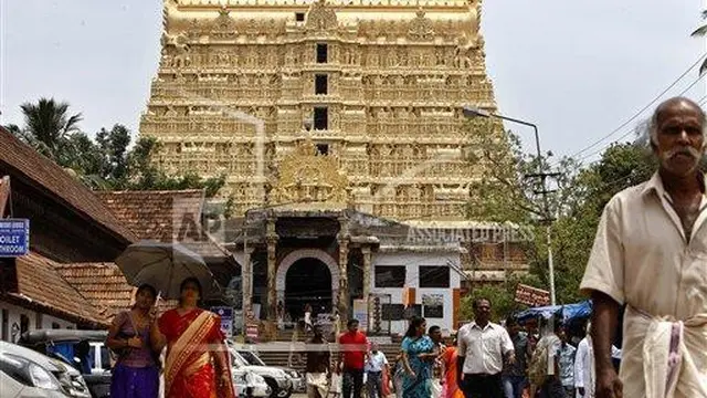 Sree Padmanabhaswamy Temple (AP Photo/Aijaz Rahi, File)
