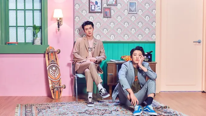 [Bintang] Potret Keren Sehun dan Chanyeol EXO di Teaser We Young