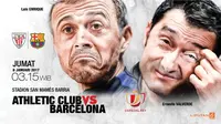 Prediksi Athletic Club Vs Barcelona  (Liputan6.com/Trie yas)
