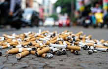 Laporan Terbaru: 16.847 Sampah Puntung Rokok Menggunung di Jabodetabek