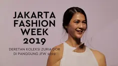 Jakarta Fashion Week diwarnai dengan koleksi dari perancang busana asal Pakistan, Zuria Dor.