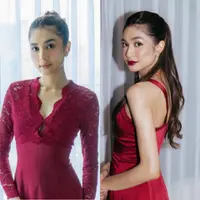 Duality Mikha Tambayong saat Jadi Bridesmaid. [@miktambayong]